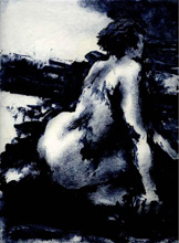 Etched ink monotype